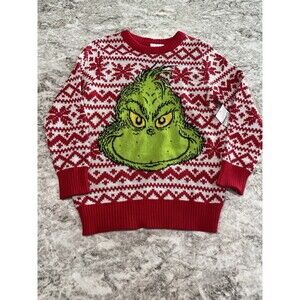 New Child Ugly Sweater Grinch Size Large Kids Unisex 8